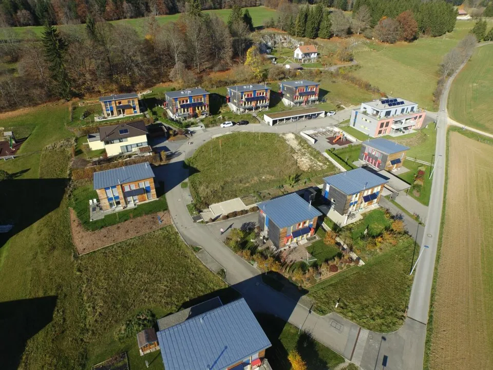 Due ville a schiera Minergie da costruire