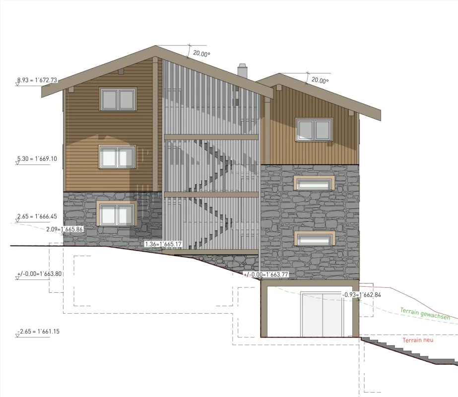 Nuovo progetto di costruzione di punta con vista sul Cervino - Residenza primaria - 6 unità