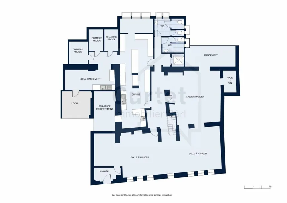 Restaurant 380 m2 in Le Sentier