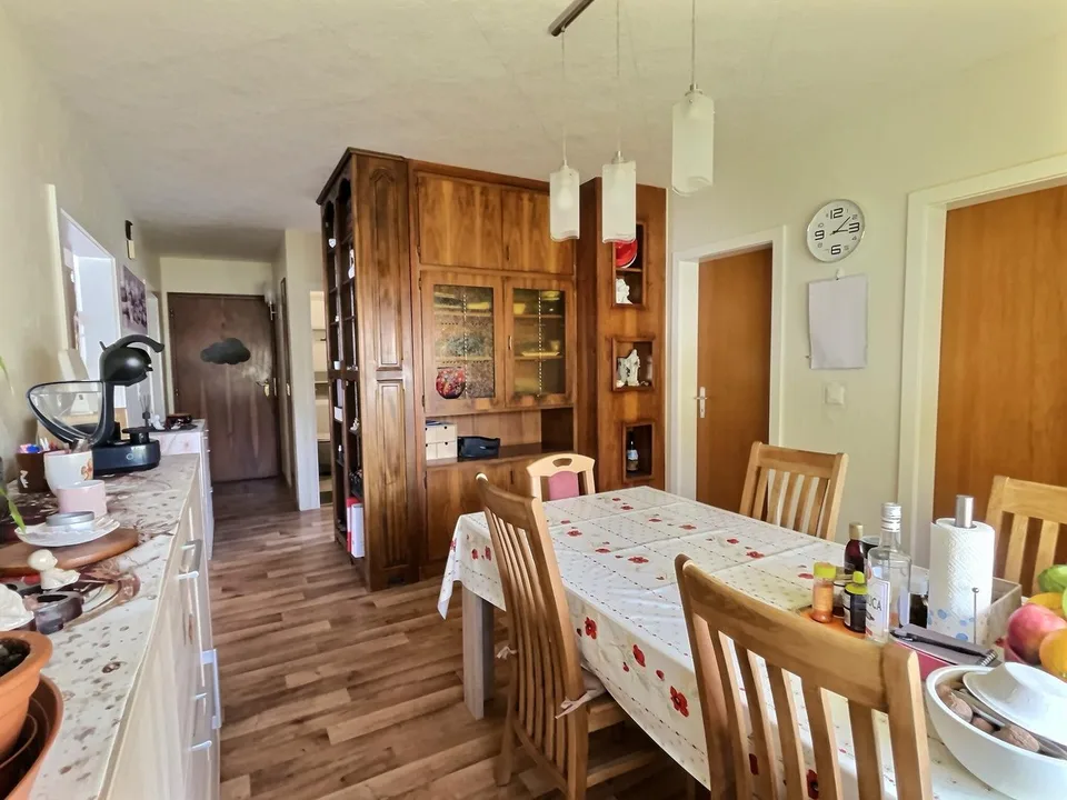 Schöne 4,5-Zimmer-Penthouse-Wohnung mit Südbalkon und Garagenbox in Chippis (nahe Sierre)