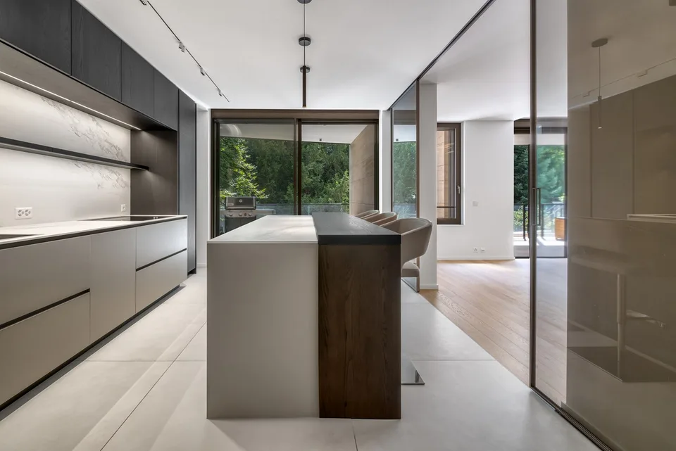 Außergewöhnliches Duplex mit privatem Garten? Residenz Beauvallon, Chêne-Bougeries.