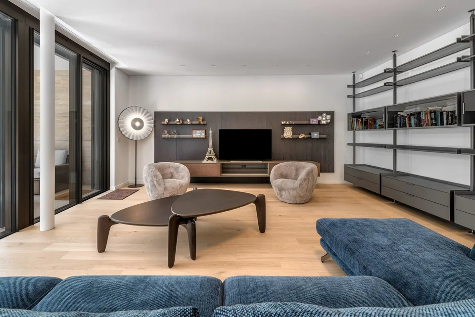 Außergewöhnliches Duplex mit privatem Garten? Residenz Beauvallon, Chêne-Bougeries.