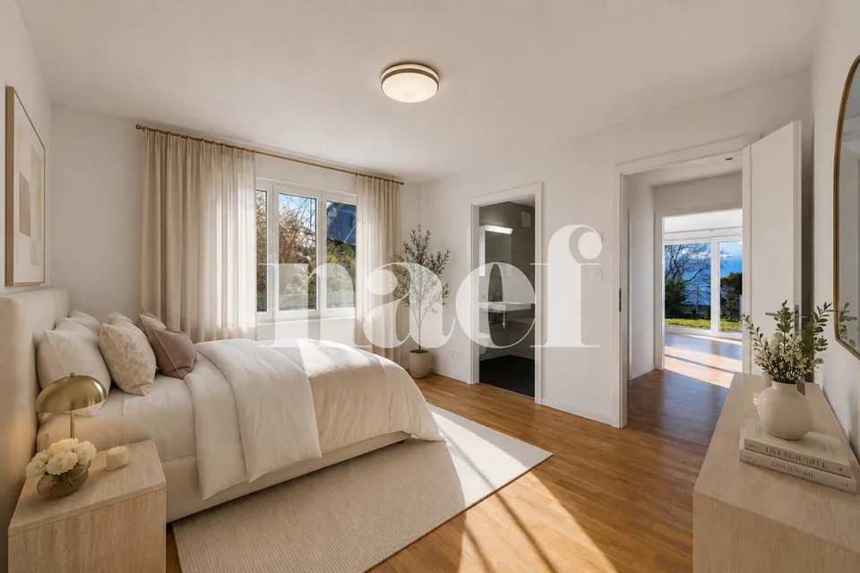Beautiful bright and contemporary semi-detached house with 5.5 rooms for sale in Corseaux – photo 10 of 12