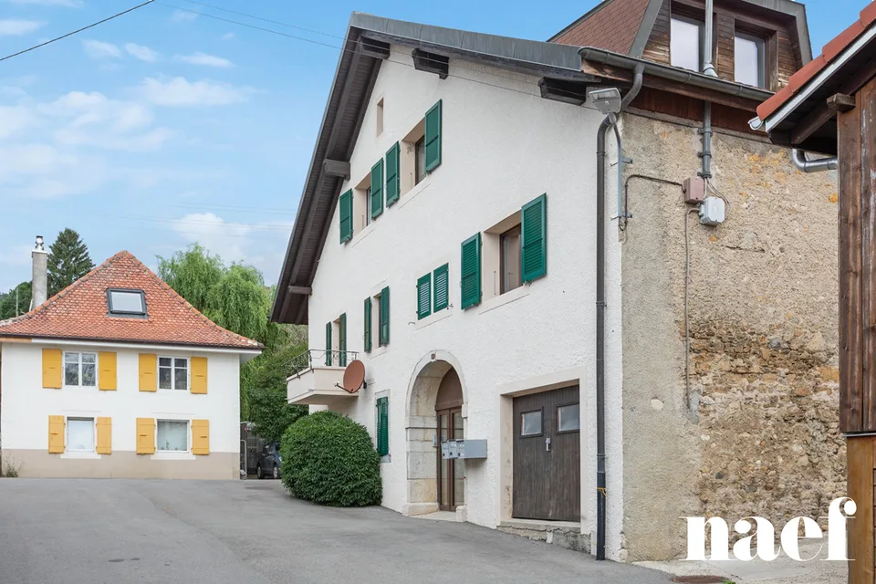 Maison villageoise locative de 3 appartements