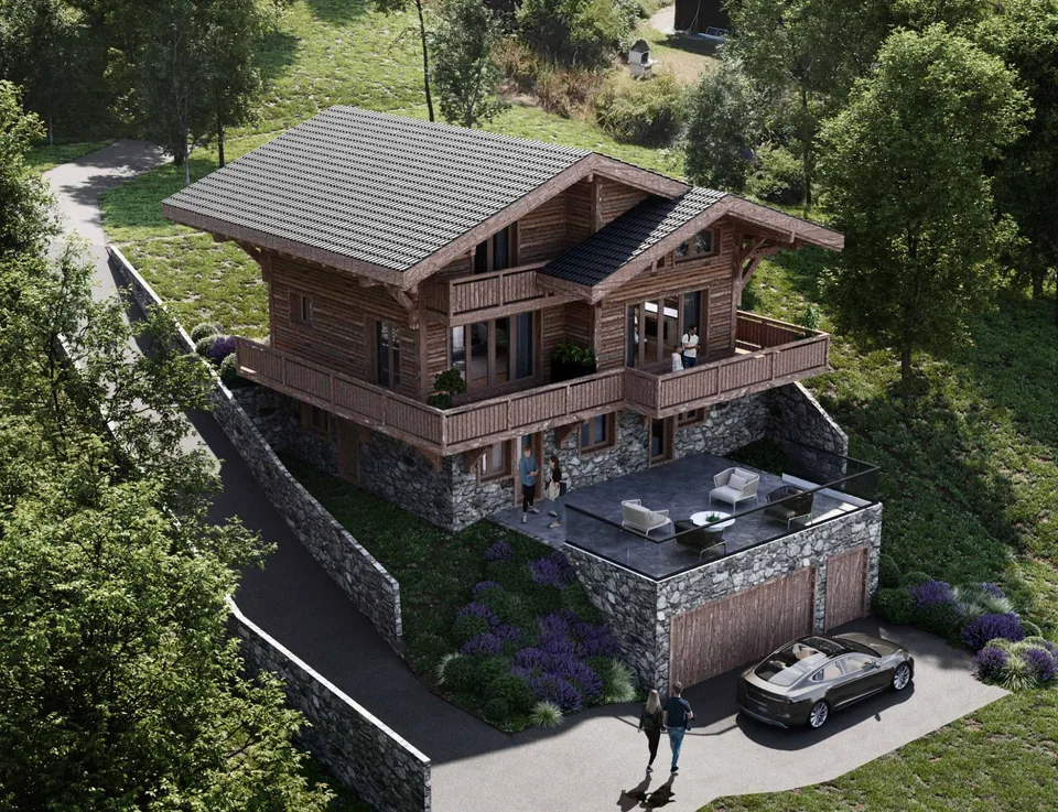 Chalet neuf à Vercorin. – photo 7 sur 7