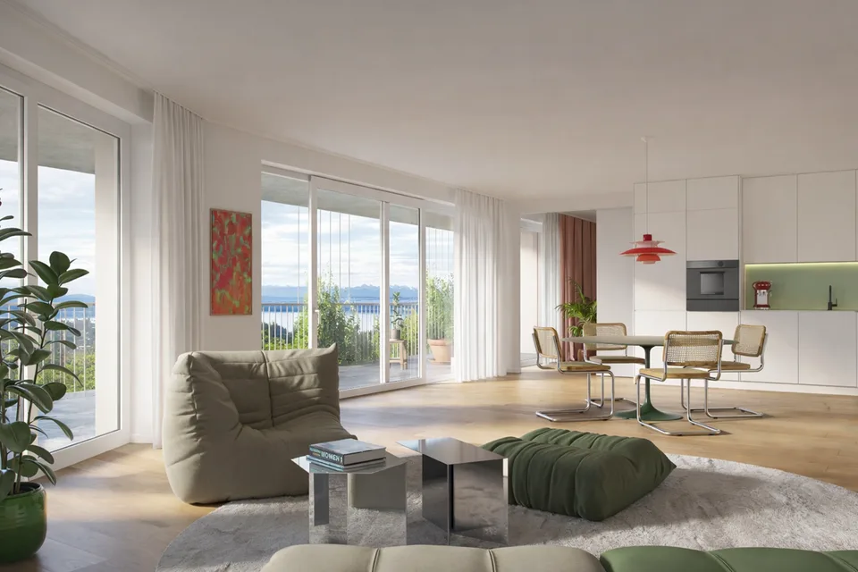 Neues Projekt in St-Blaise - 4,5 Zimmer mit Seeblick
