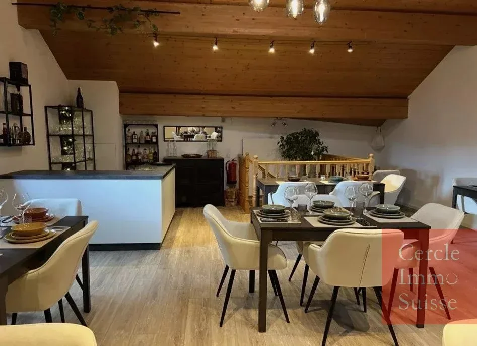 Opportunité rare – Fonds de commerce : Restaurant à reprendre (Sàrl) – Vernier – CHF 100'000 (sans les murs)