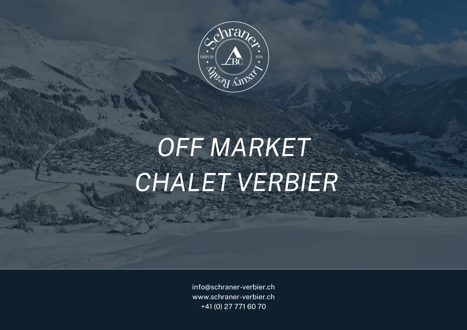 Off-Market - Chalet à vendre à Verbier