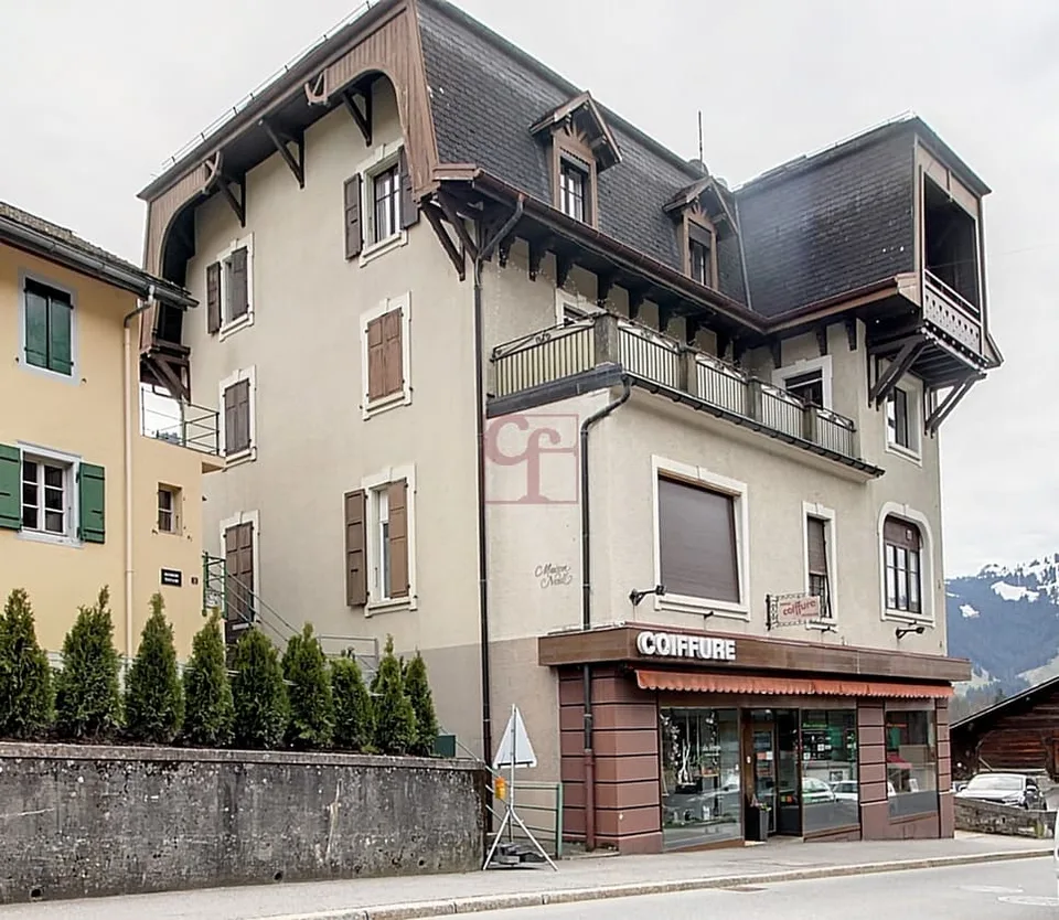 Immeuble mixte en PPE au coeur du village