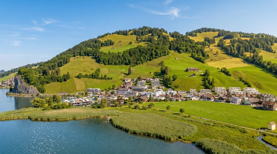 5.5-Zimmer-Gartenwohnung mit Seeblick in Euthal - kaufen