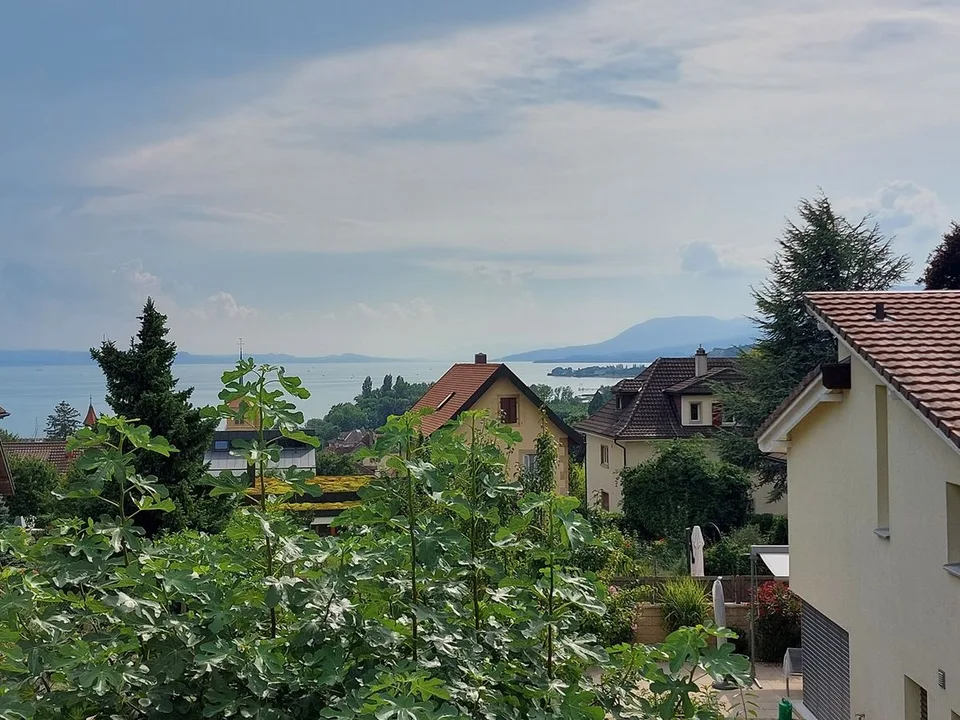 Charmantes Haus mit Garten, bestehend aus zwei Wohnungen und einem Friseursalon
