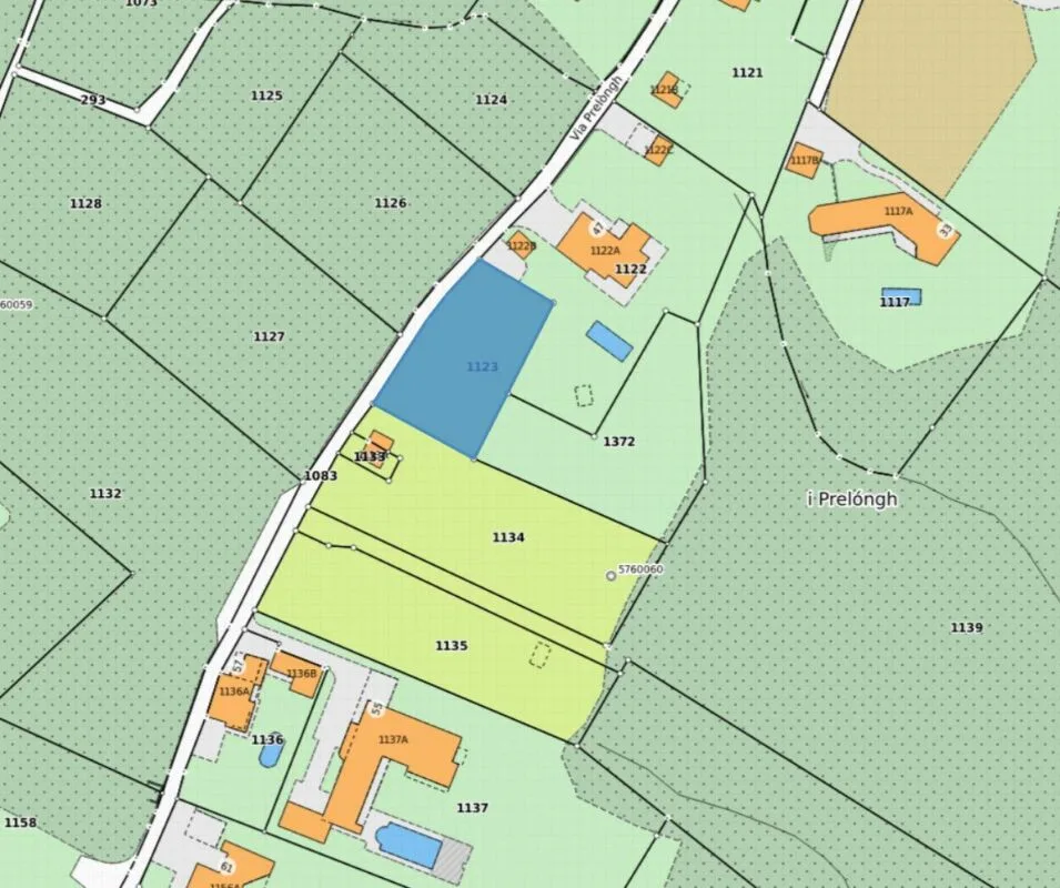 Terreno edificabile in pianura in location immersa nella natura