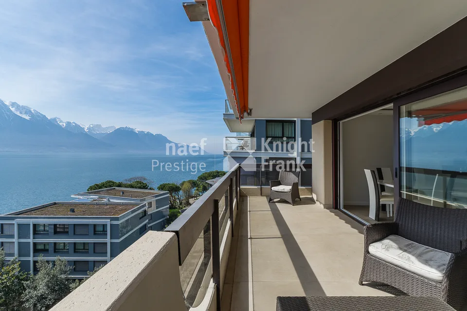 Superbo appartamento di 3,5 locali in riva al lago in vendita nel centro di Montreux