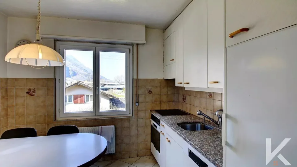 Appartement de 4,5 pièces au coeur du village de Vernayaz