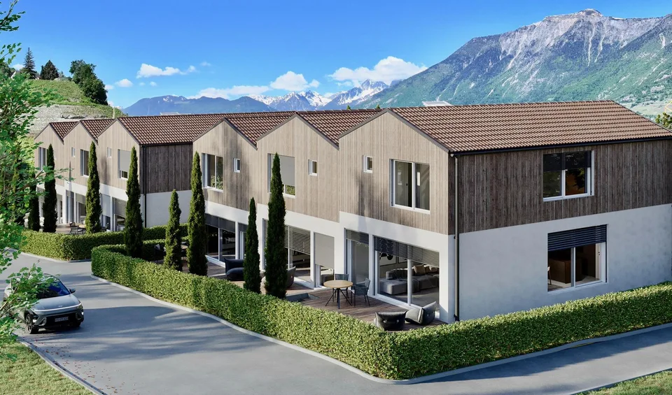 Très belle villa neuve de 4.5 pièces à Saxon