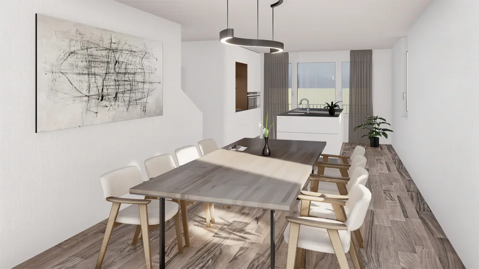 Reserviert / Neues 4.5-Zi. Einfamilienhaus mit Weitblick in Ruswil