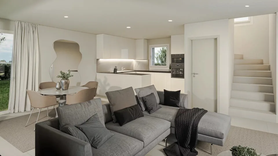 Saillon | Nuova villa a schiera in un ambiente verdeggiante