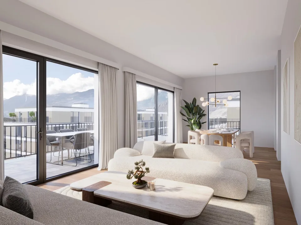 Helle 2,5-Zimmer-Wohnung in Monthey