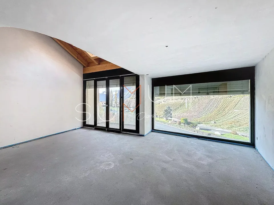 Triplex 4.5 Zimmer im Dachgeschoss in Saillon