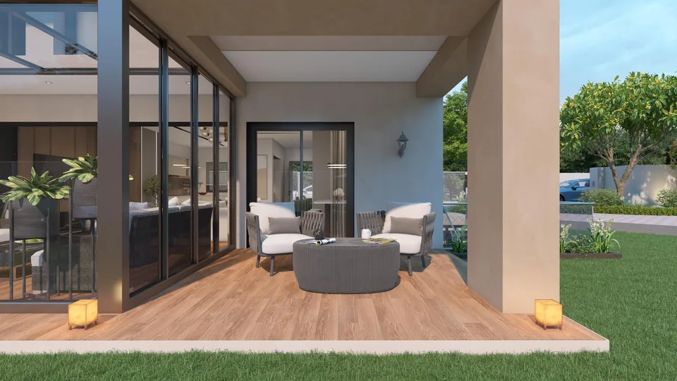 Stepped House