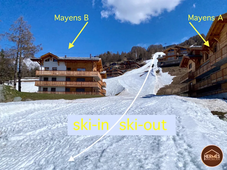Superbe appartement ski-in &amp; ski-out sur les pistes de Veysonnaz