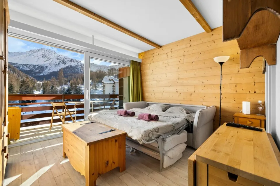 Appartement ski-in ski out de 1.5 pièces