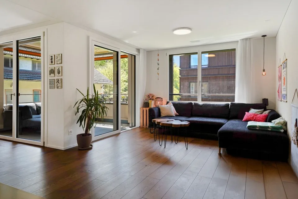 Moderne, helle 3.5 Zimmerwohnung im neuen Fischermätteli-Quartier