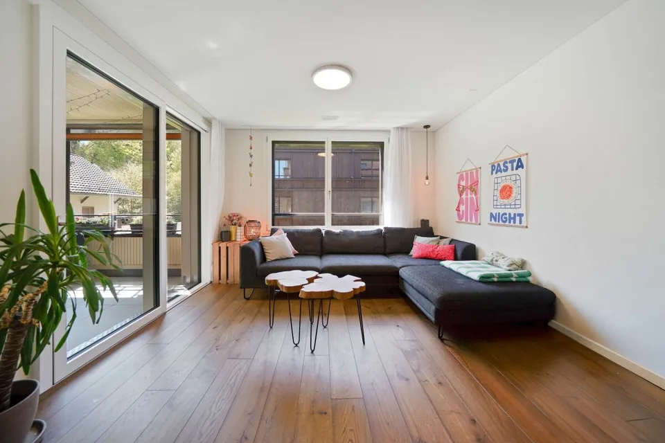 Moderne, helle 3.5 Zimmerwohnung im neuen Fischermätteli-Quartier