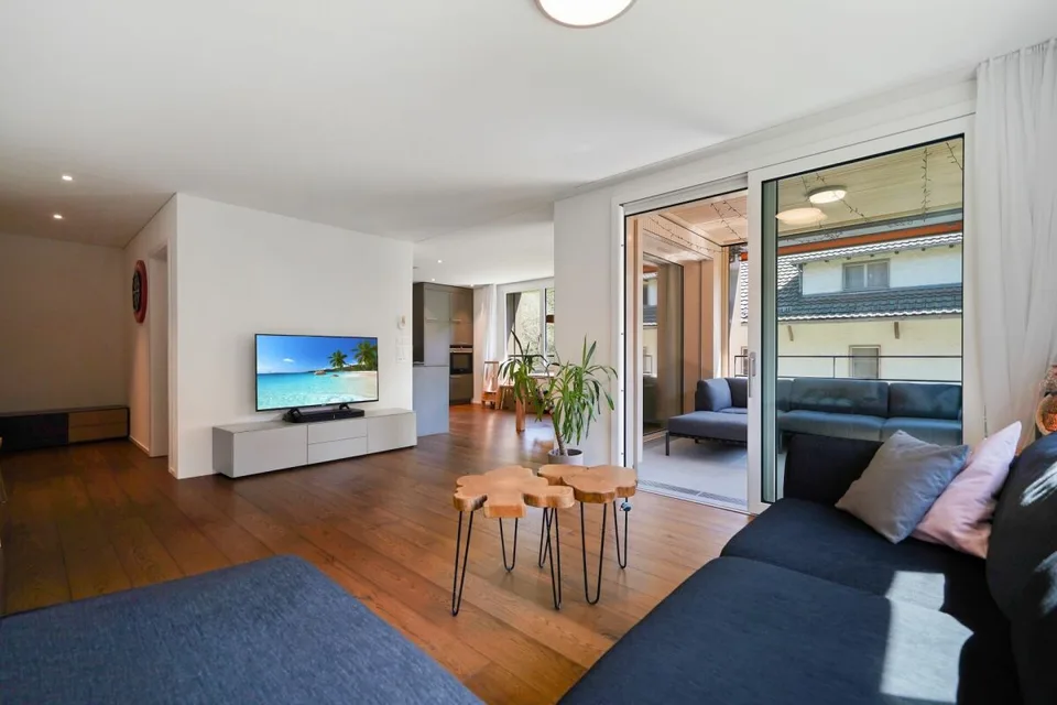 Moderne, helle 3.5 Zimmerwohnung im neuen Fischermätteli-Quartier