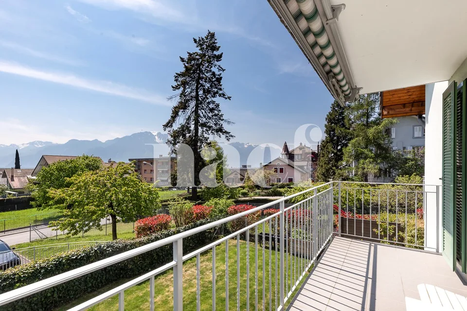 Bellissimo appartamento di 4.5 locali in una zona residenziale tranquilla in vendita a Clarens / Montreux