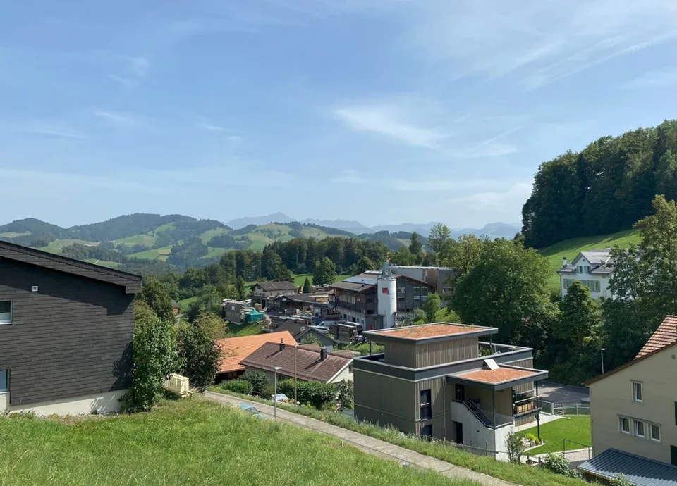 Bauland mit bewilligtem EFH-Projekt &amp; Säntisblick in Oberhelfenschwil (751 m²)