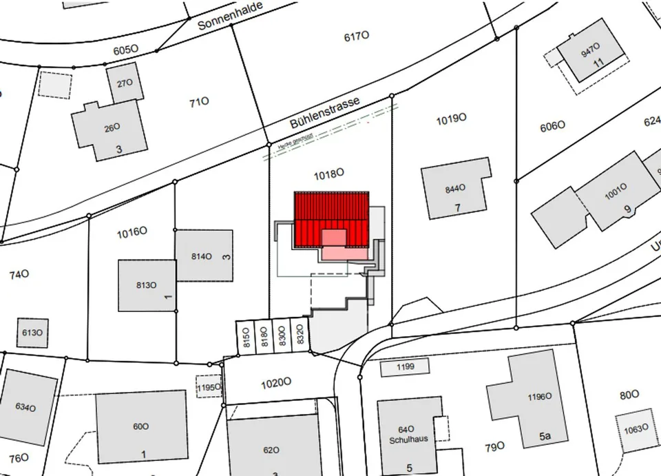 Bauland mit bewilligtem EFH-Projekt &amp; Säntisblick in Oberhelfenschwil (751 m²)