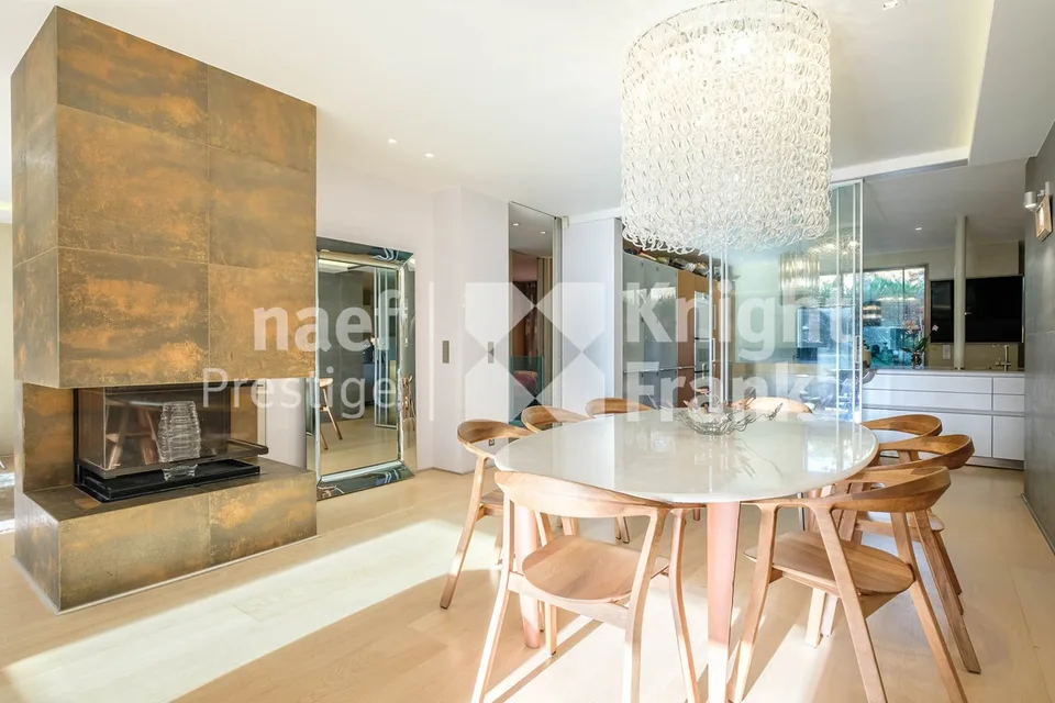Villa contemporaine à Cologny