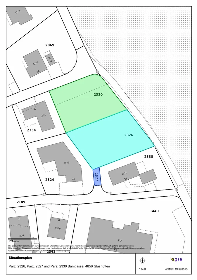 Grundstücke an ruhiger,  schöner Lage in Glashütten