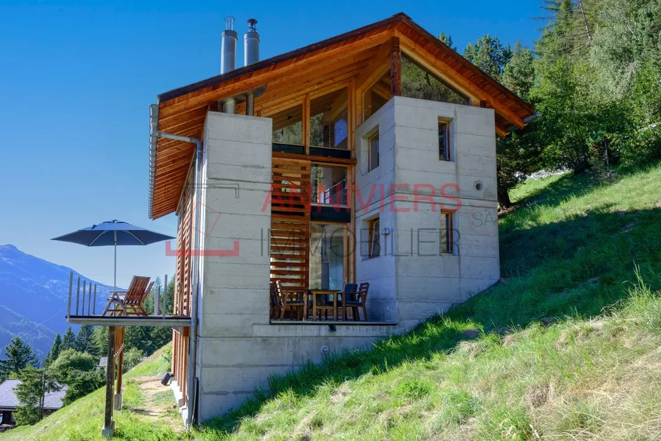Verführerisches Chalet mit absolutem Alpenpanorama