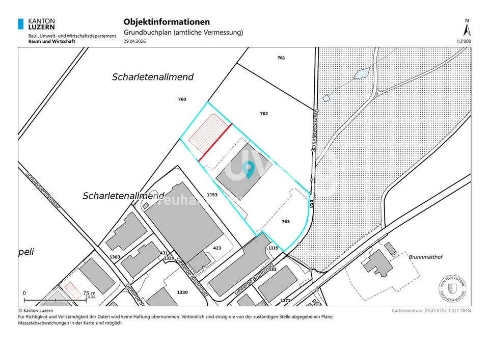 Ihr zukünftiger Standort - Grundstück mit bewilligtem Projekt