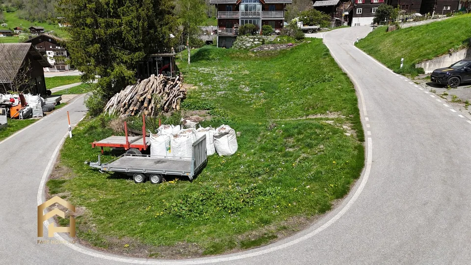 Terreno edificabile attraente nella zona del villaggio nel tranquillo Fieschertal