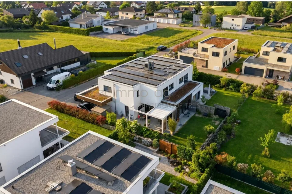 Modernes 5.5-Zimmer-Einfamilienhaus mit Minergie-P Standard an ruhiger Lage in Koblenz