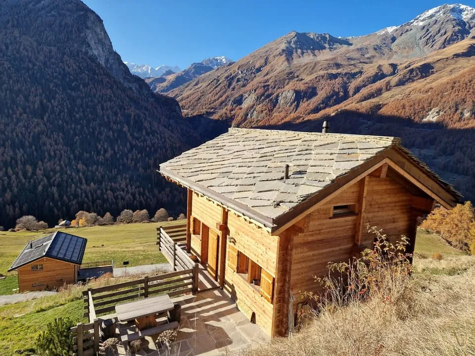 Chalet mit atemberaubendem Panoramablick - Ruhe - Sonnenschein - Residenz – Foto 6 von 13