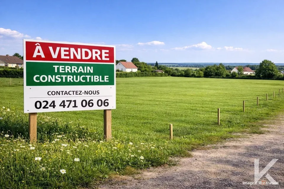 Terrain à bâtir avec vue panoramique