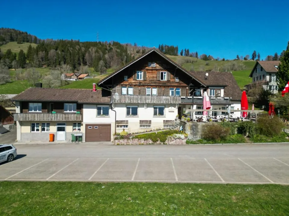 Restaurant with Apartments and Stables