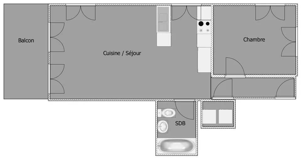 Rue du Crêt-de-l’Eau 13, Couvet – Vente appartement en lot +- 71 mètres carrés – photo 9 sur 9