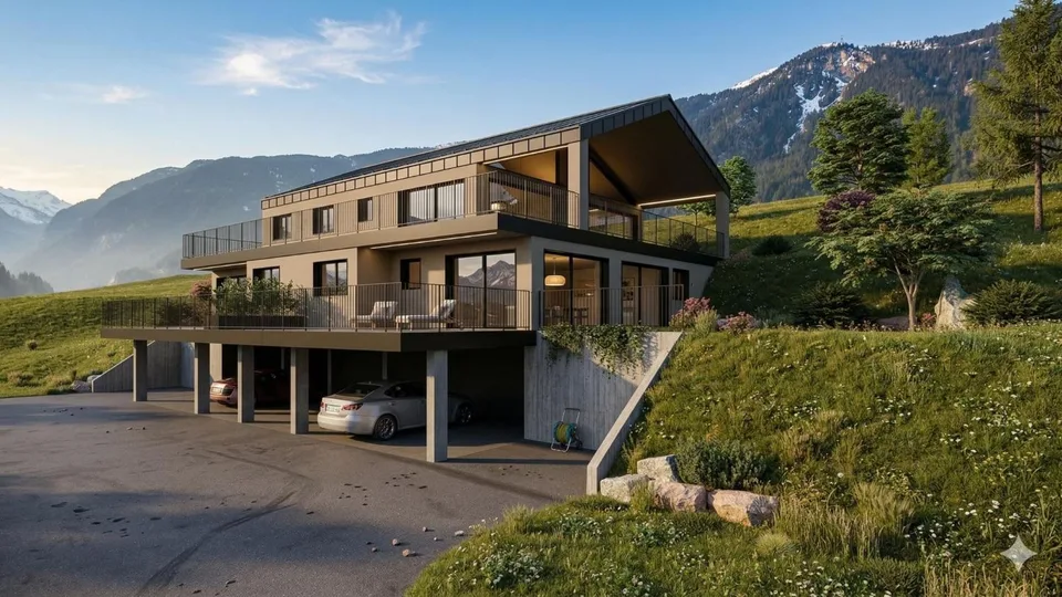 Magnificent neues Apartment mit Panoramablick