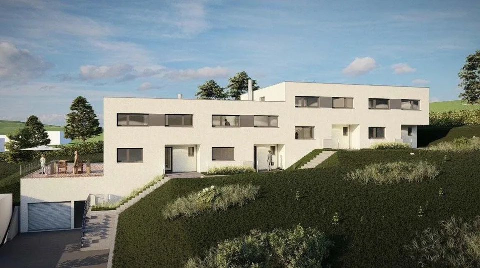 À vendre au Noirmont villa mitoyenne moderne de 5.5 pièces