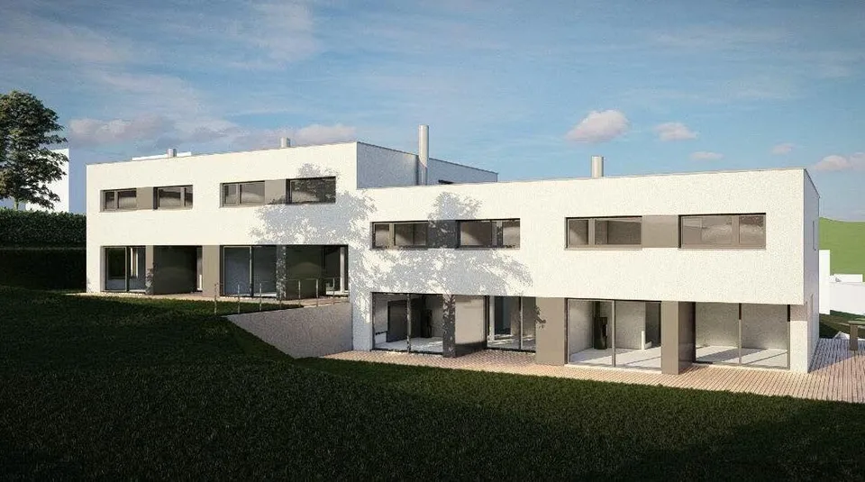 À vendre au Noirmont villa mitoyenne neuve et moderne de 5.5 pièces