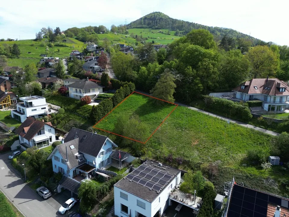 Exklusive Hanglage in Frick - 646 m² Bauland mit Aussicht