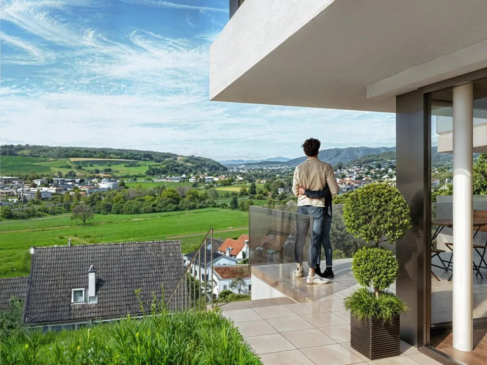 Emplacement exclusif en pente à Frick - terrain constructible de 646 m² avec vue – photo 8 sur 9