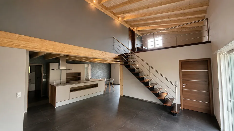 À vendre belle maison de 4 pièces avec grand garage/local à Cornol