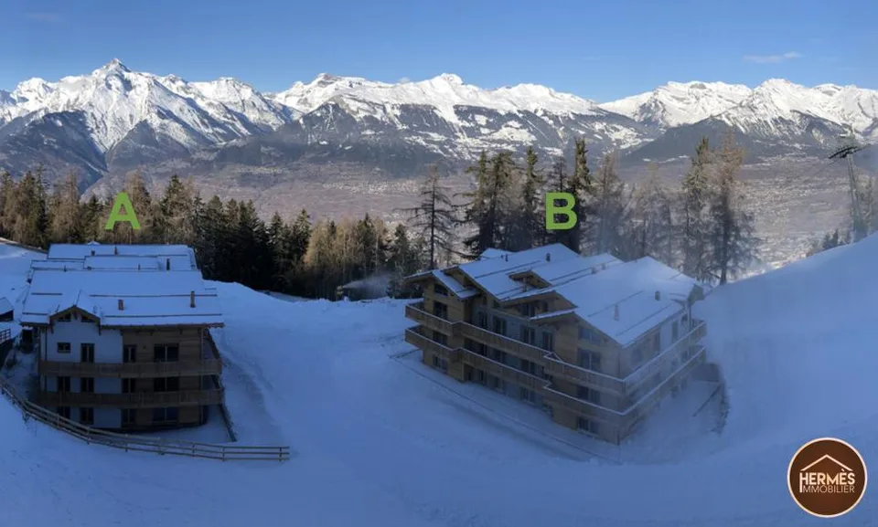 Superbo appartamento attico-duplex / ski-in & ski-out sulle piste di Veysonnaz – foto 13 di 13