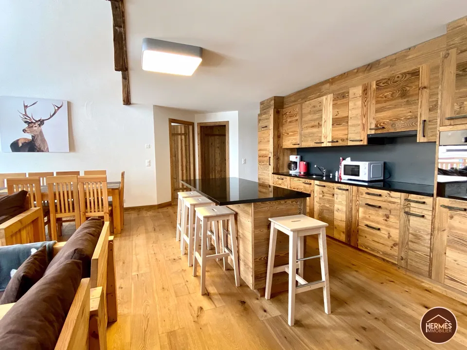 Superbo appartamento attico-duplex / ski-in &amp; ski-out sulle piste di Veysonnaz